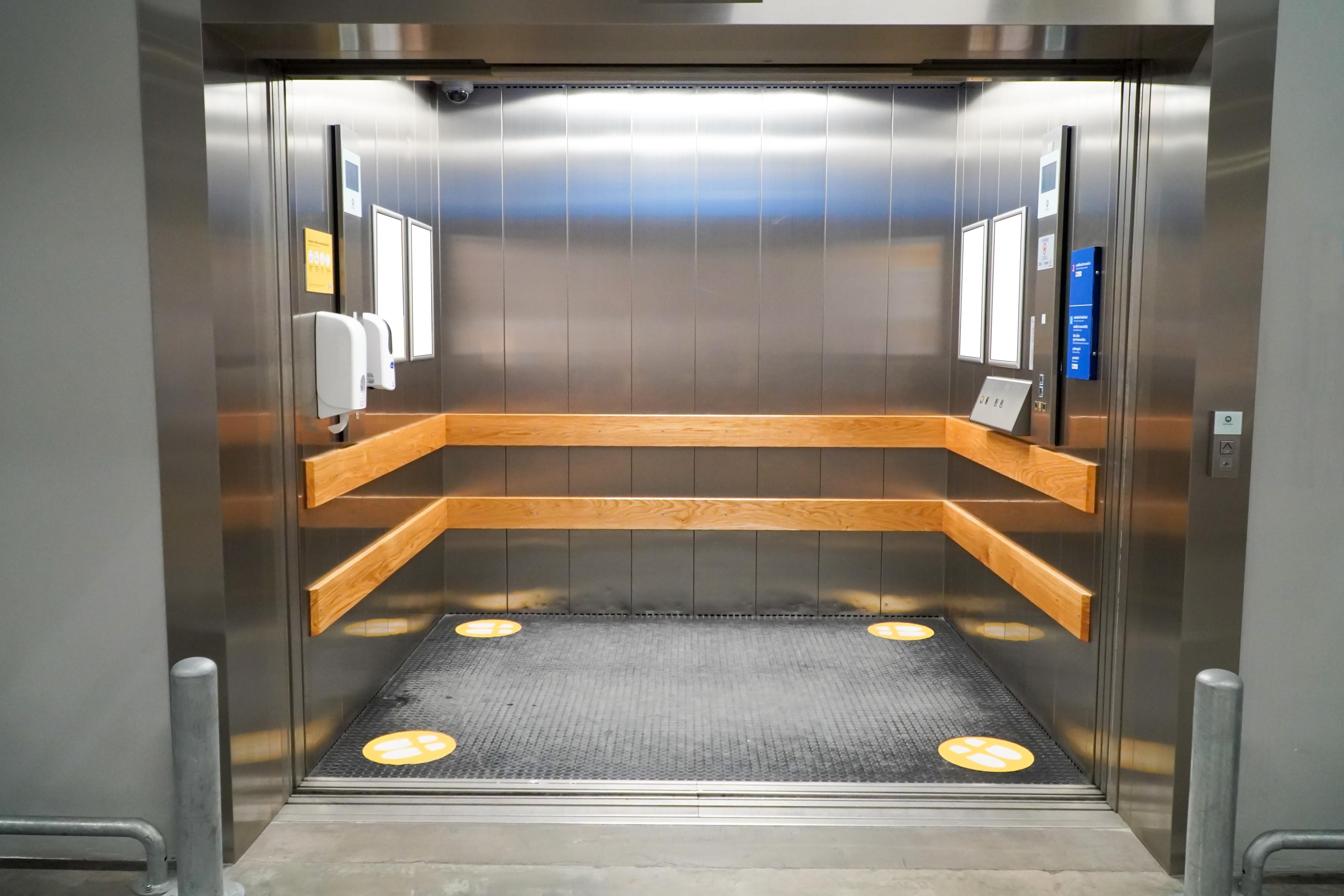 Elevator Cladding